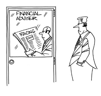 Financial Advisor Cartoon